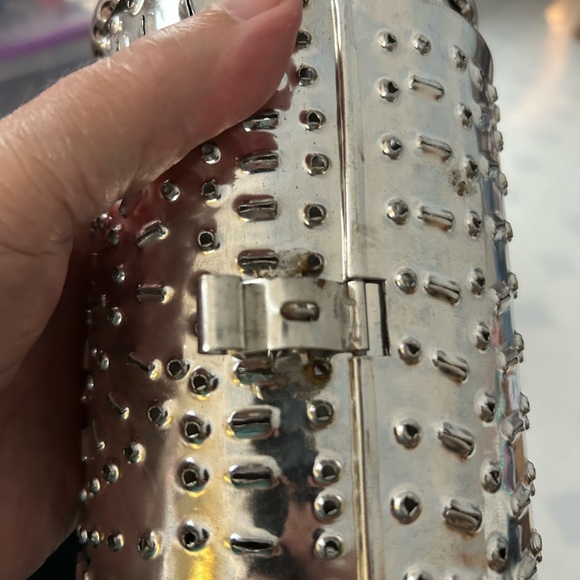 Silver Intricate Lantern Accents with Dome Tops - Picture 4 of 6